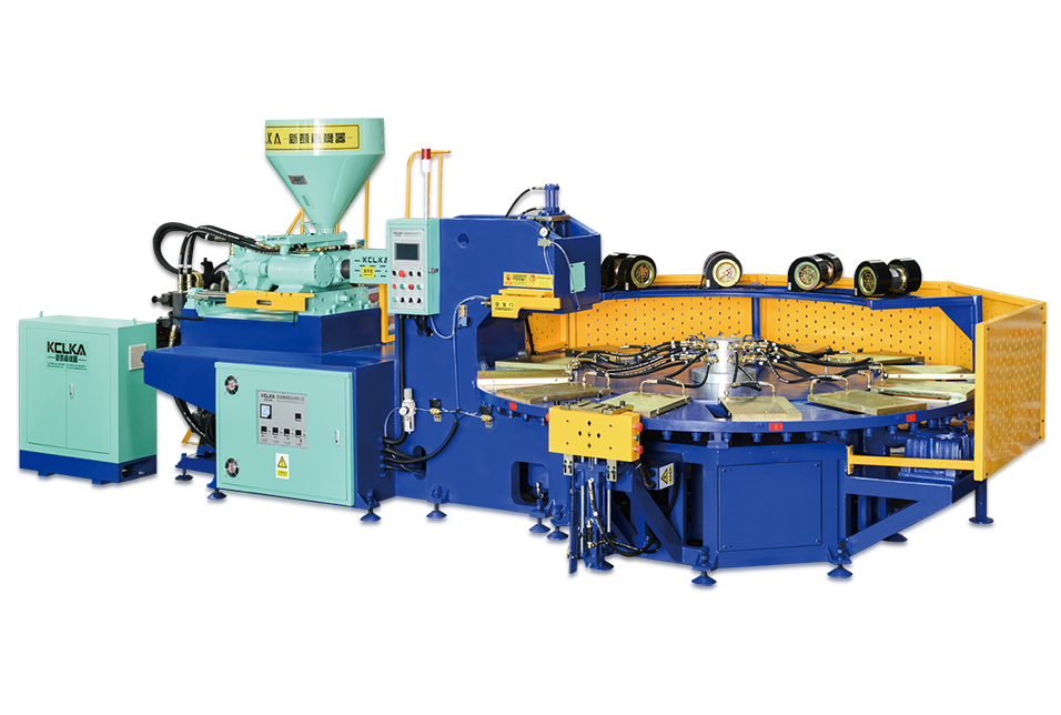 Full-Automatic Rotary Plastic Injection Molding Machine